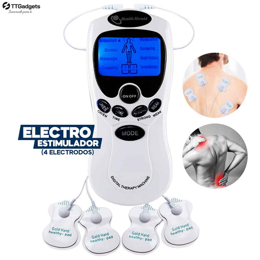 Electro estimulador – Relajación instantánea con pulsos inteligentes