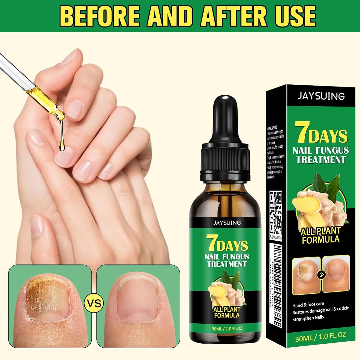 TRATAMIENTO 7 DIAS ANTI-HONGOS SALUD 600%