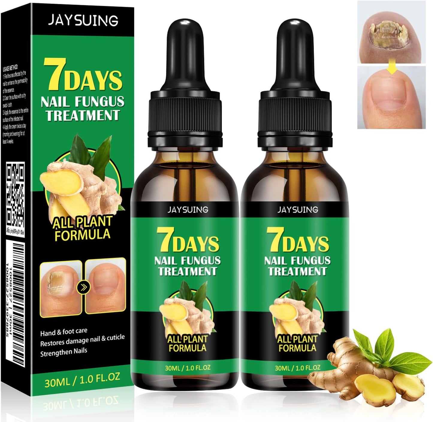 TRATAMIENTO 7 DIAS ANTI-HONGOS SALUD 600%