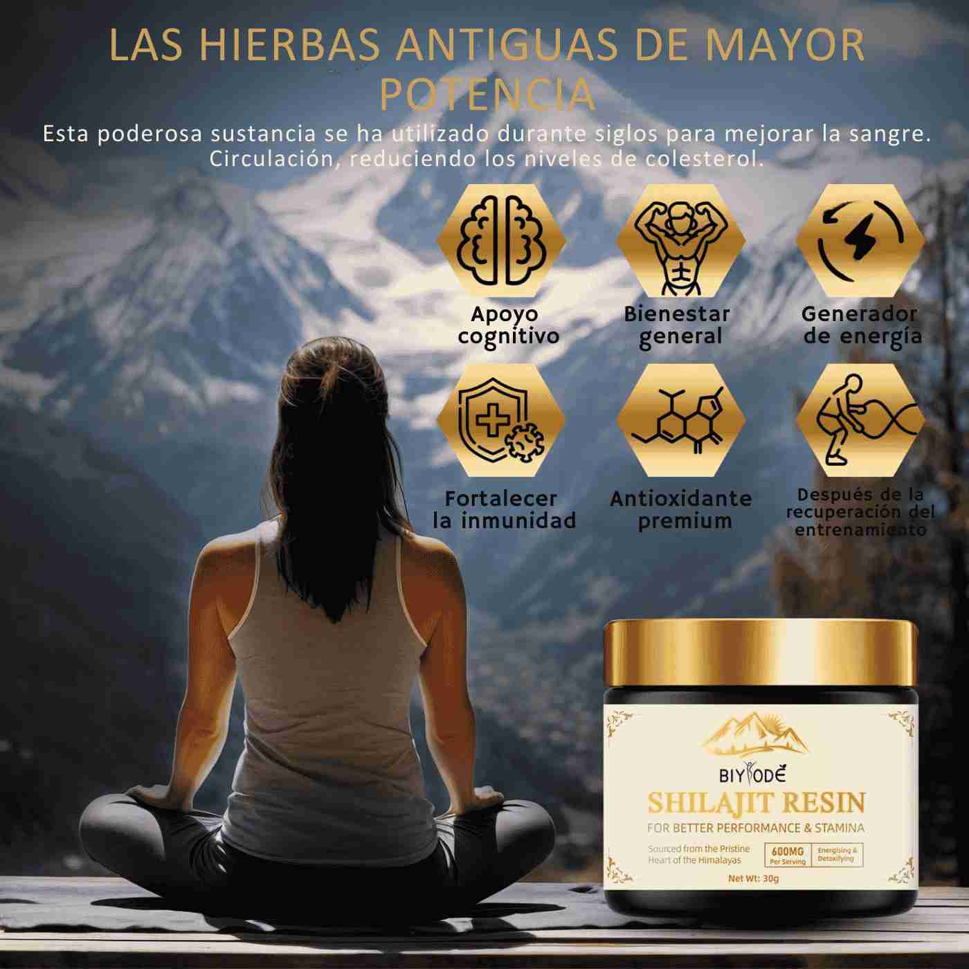 ¡No dejes pasar esta oportunidad! Lléva Shilajit y potencia tu vida al máximo