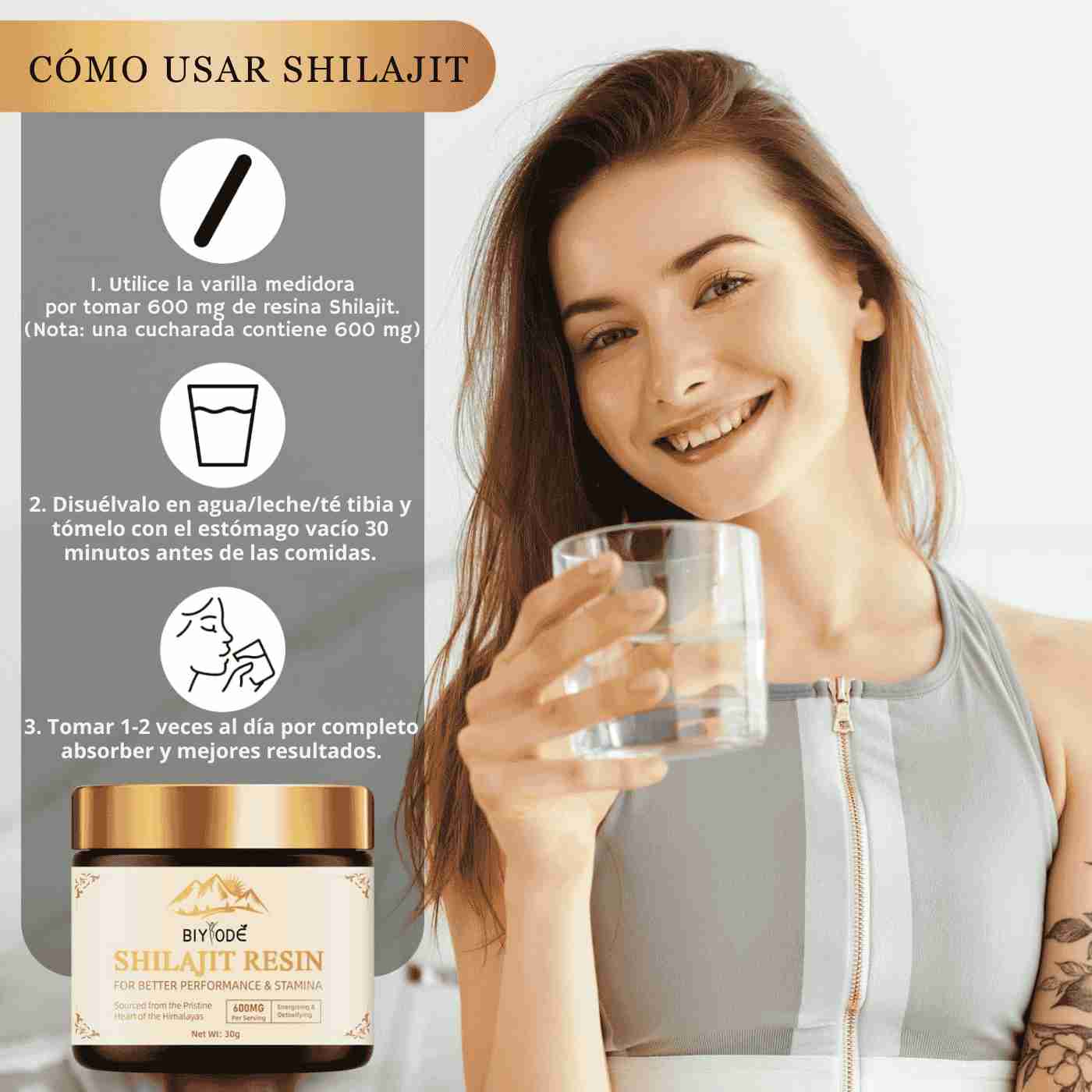¡No dejes pasar esta oportunidad! Lléva Shilajit y potencia tu vida al máximo