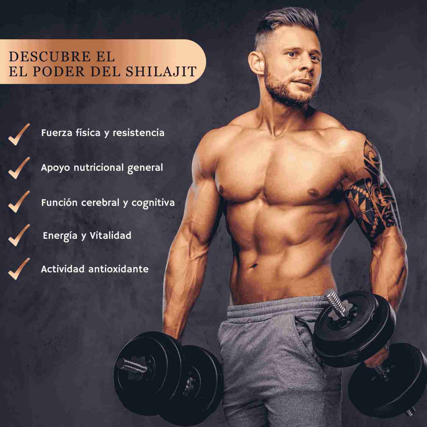 ¡No dejes pasar esta oportunidad! Lléva Shilajit y potencia tu vida al máximo