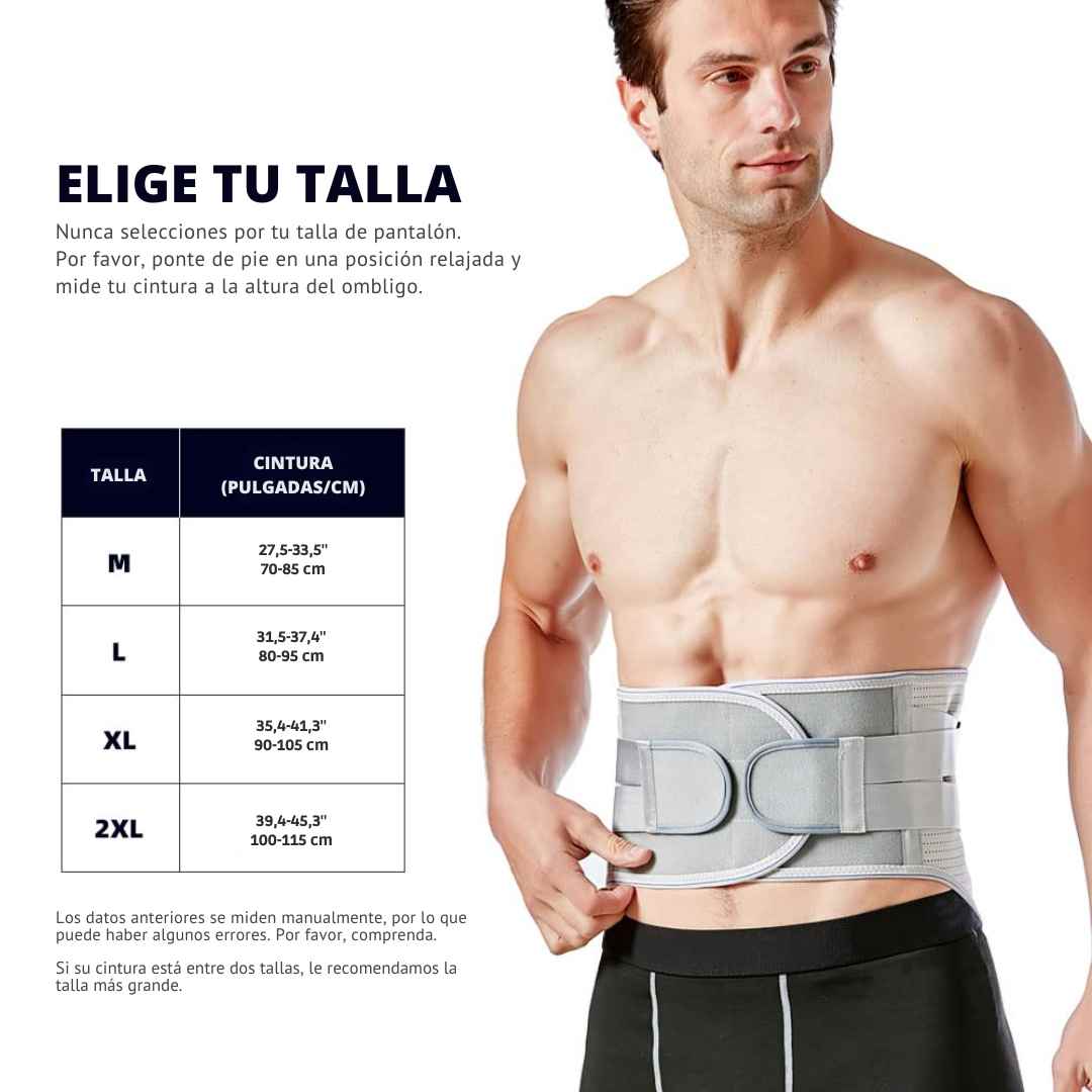 LumbarGuard™ – Soporte lumbar médico con compresión avanzada