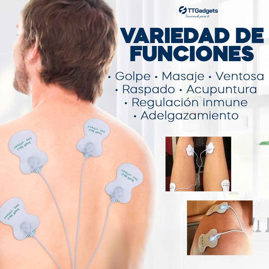 Electro estimulador – Relajación instantánea con pulsos inteligentes