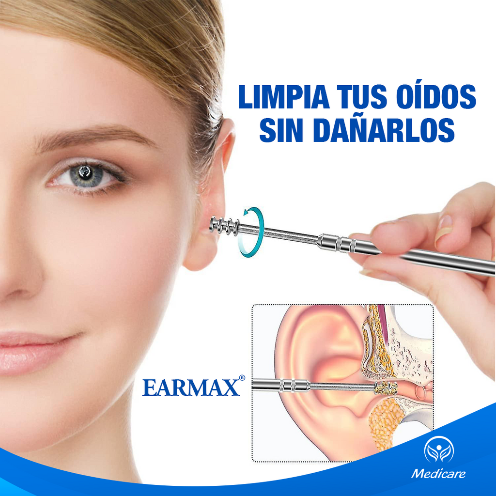 EarMax™ Kit Limpiador de Oídos Profesional