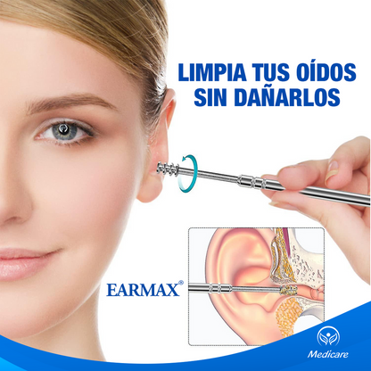 EarMax™ Kit Limpiador de Oídos Profesional
