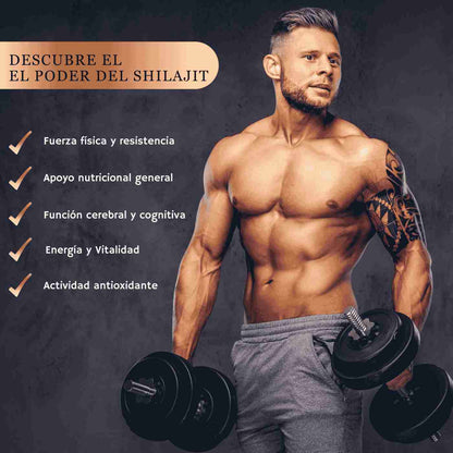 ¡No dejes pasar esta oportunidad! Lléva Shilajit y potencia tu vida al máximo
