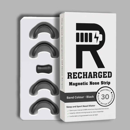 Intake™ – Tiras Magnéticas Nasales para Respirar Mejor y Dormir Profundamente