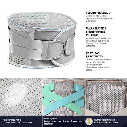 LumbarGuard™ – Soporte lumbar médico con compresión avanzada